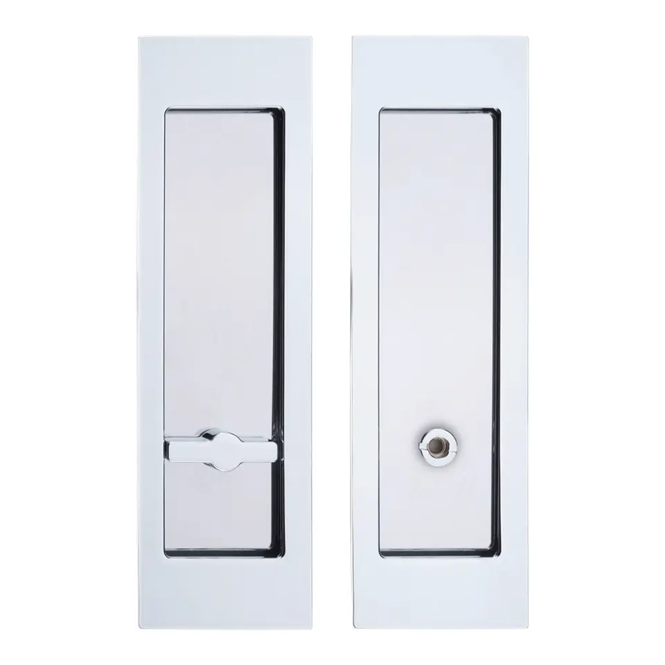 Cebi Design D1233 Kayar Kapı Kolu MP02 (Parlak Krom)