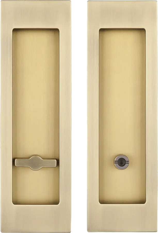 Cebi Design D1233 Kayar Kapı Kolu MP30 (Fırçalanmış Antik Pirinç)