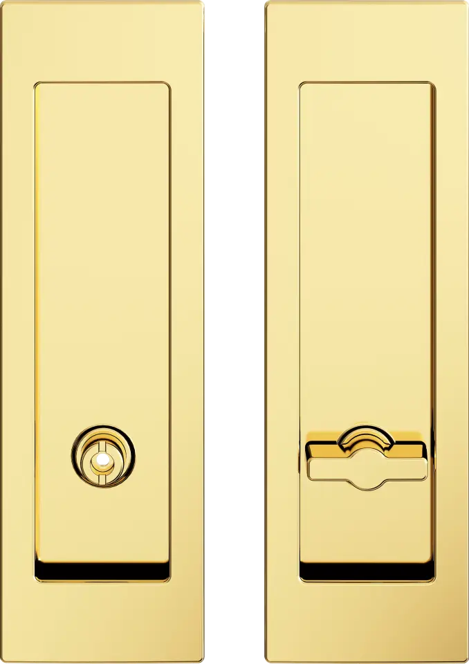 Cebi Design D1233 Kayar Kapı Kolu MP11 (Parlak Altın)