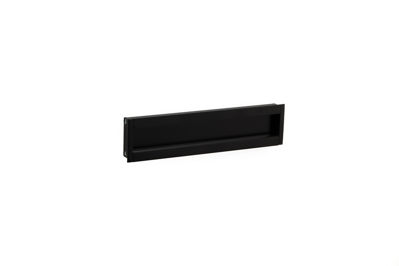 System 2165 Siyah Renk Gömme Kulp 160 mm (SY2165 0160 AL6-AL6)