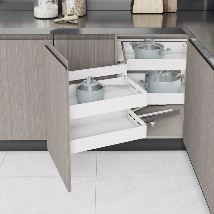 Unique Box Kapağa Monte Körköşe Mekanizması Sol