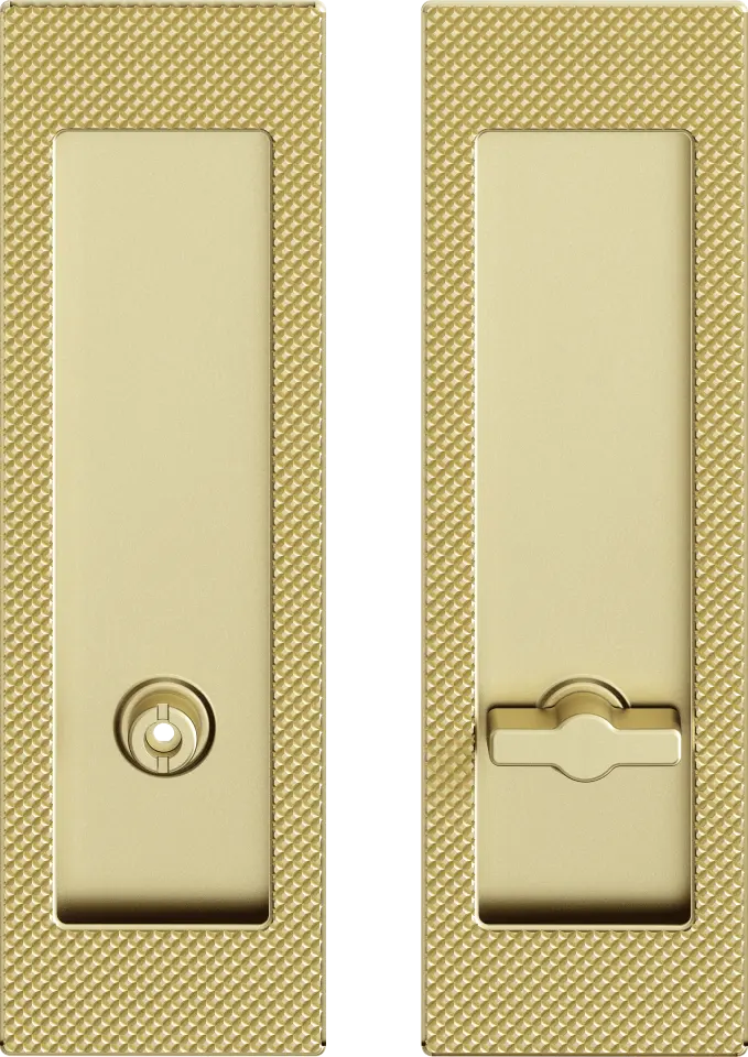 Cebi Design D1284 WC Kayar Kapı Kolu MP02 (Parlak Krom)