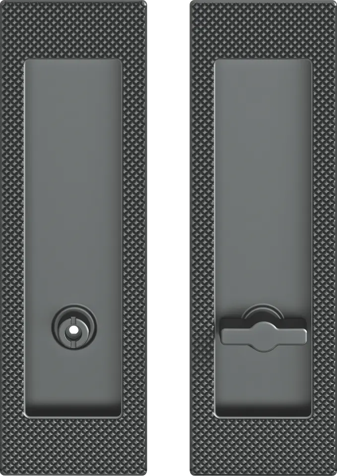 Cebi Design D1284 WC Kayar Kapı Kolu PC27 (Antrasit Saten)