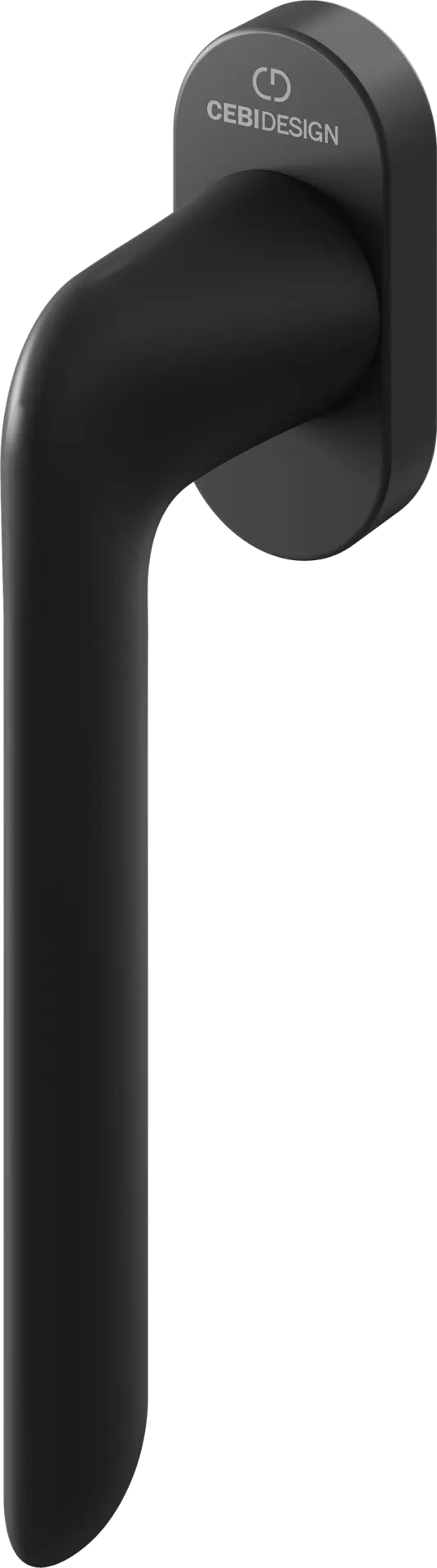 Cebi Design A5222 Neta Seri Pencere Kolu PC24 (Mat Siyah)