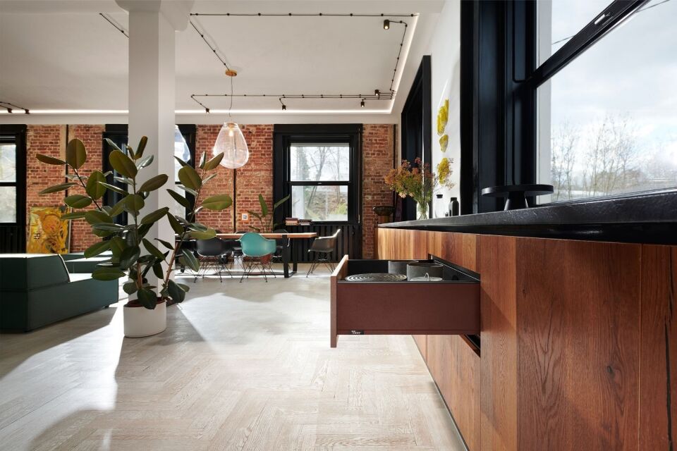 Blum Legrabox Special Edition M 70 Kg Blumotion Noble Rust