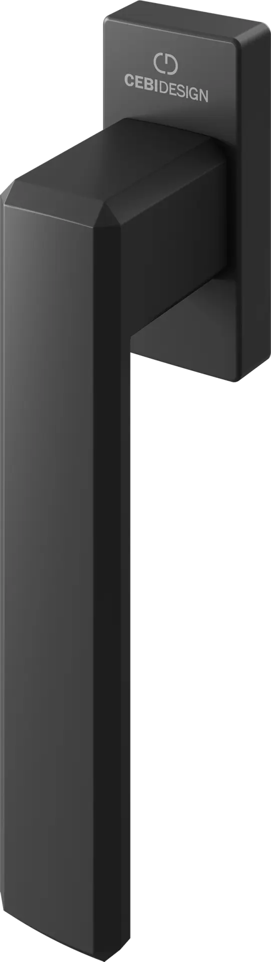 Cebi Design A5106 Carli Seri Pencere Kolu PC24 (Mat Siyah)
