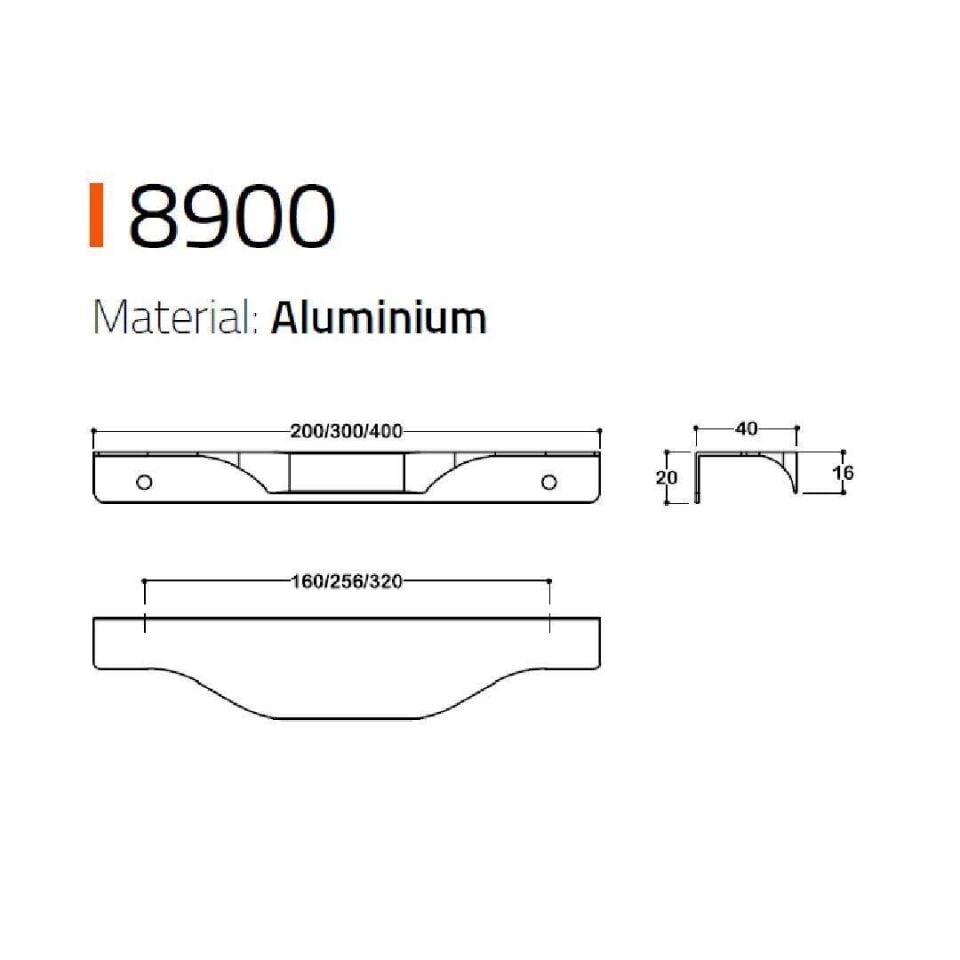 System 8900 Saten Renk Entegre Kulp