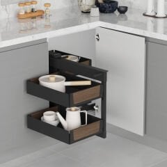 Unique Wood Bağımsız Kör Köşe Mekanizması Antrasit