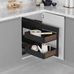 Unique Wood Bağımsız Kör Köşe Mekanizması Antrasit