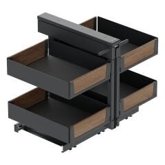 Unique Wood Bağımsız Kör Köşe Mekanizması Antrasit