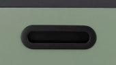 System 7471 Siyah Renk Entegre Kulp 128 mm (SY7471 0128 AL6)