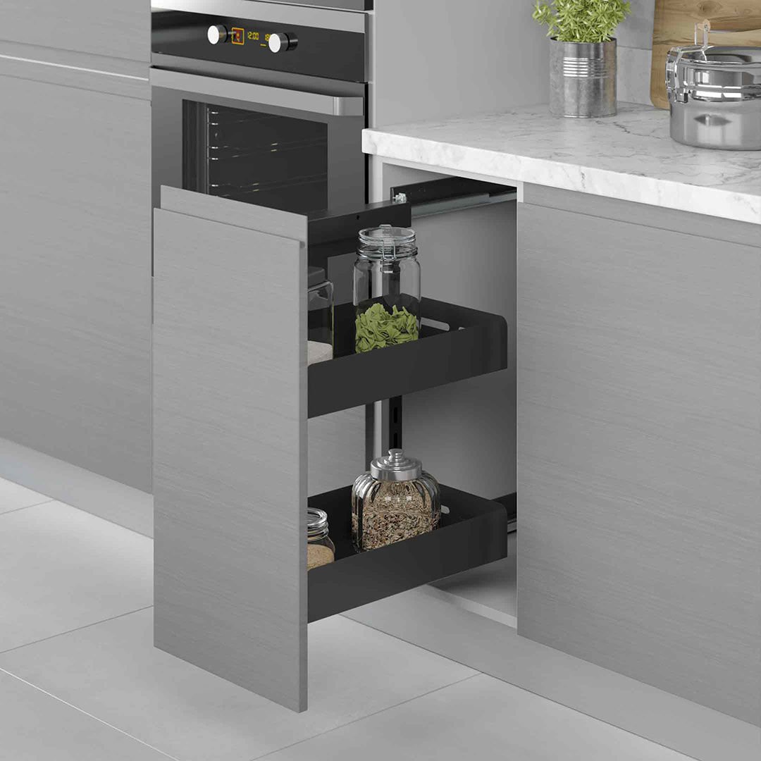 Unique Box Yandan Gizli Raylı Ünite (90 Derece)