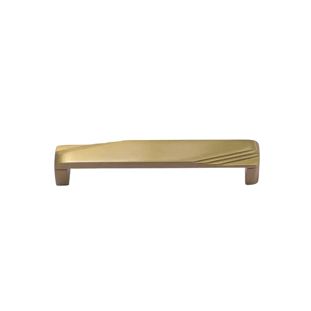 Vista D’oro Edge Çekmece Kulp Saten Sarı