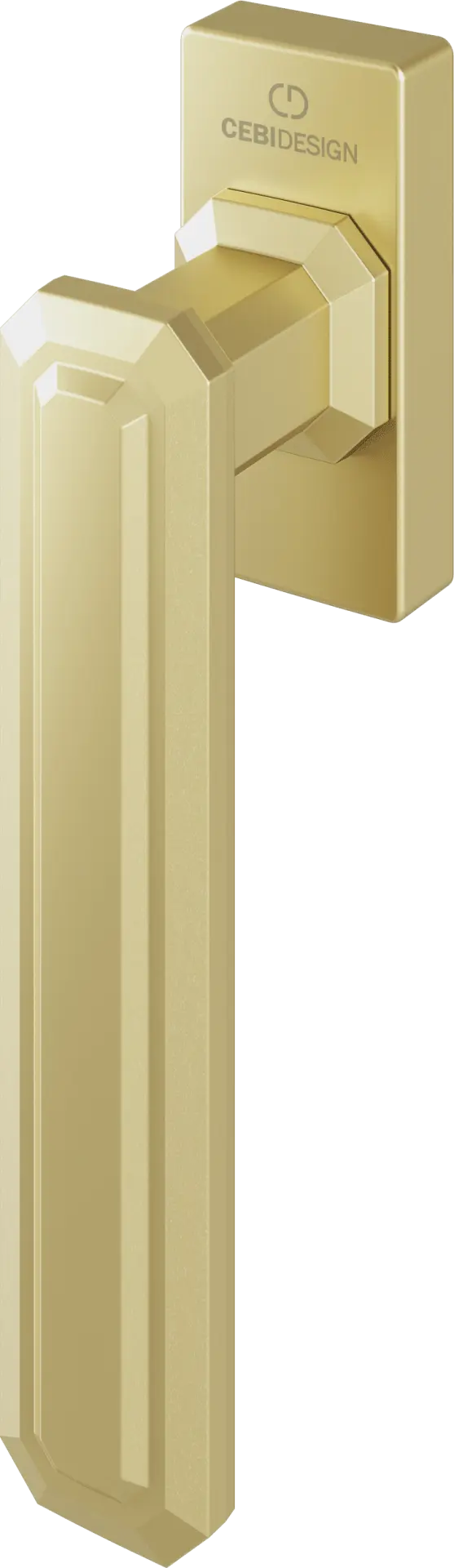 Çebi A5101 King Seri Pencere Kolu PC35 (Mat Pirinç)