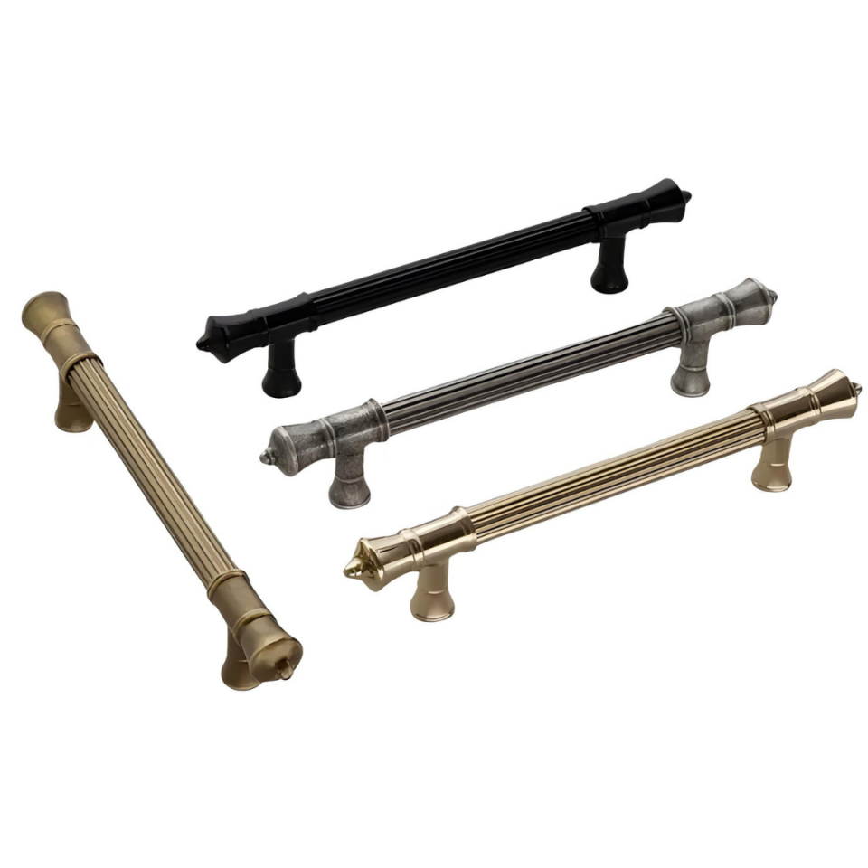 SYSTEM 4227 Antik Gümüş Renk Klasik Kulp