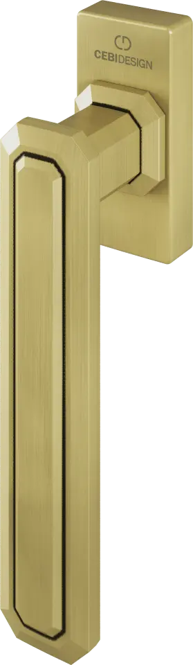 Çebi A5101 King Seri Pencere Kolu MP30 (Fırçalanmış Antik Pirinç)