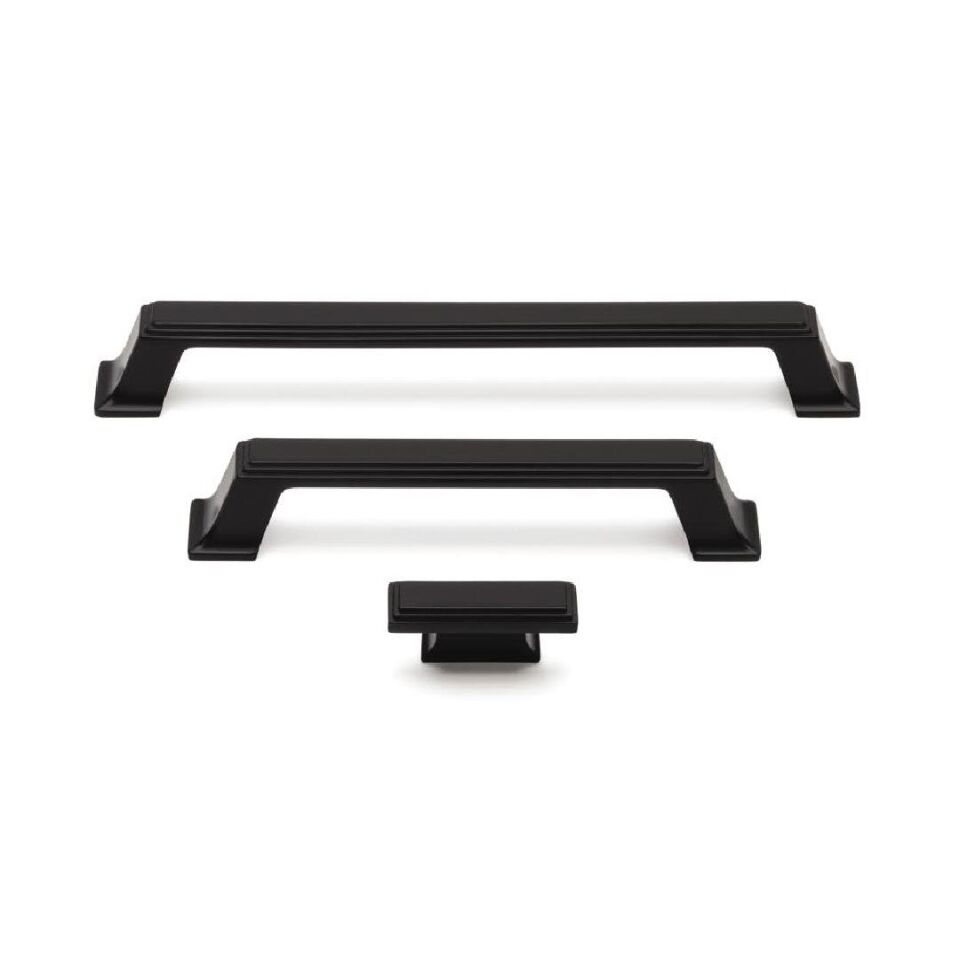 SYSTEM 4235 Siyah Renk Klasik Kulp 192 mm (SY4235 0192 AL6)