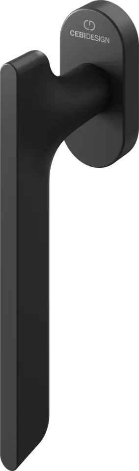 Çebi A5103 Mira Seri Pencere Kolu PC24 (Mat Siyah)