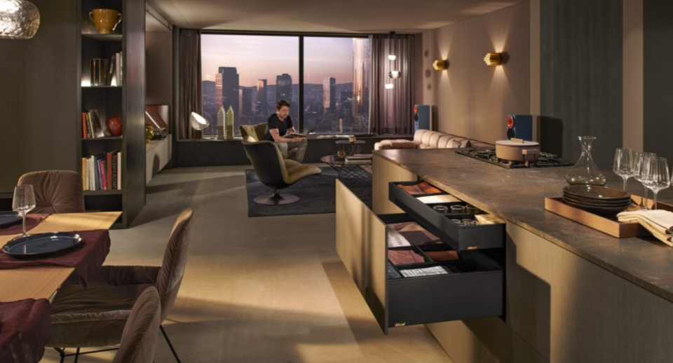 Blum Legrabox Special Edition C 70 Kg Blumotion Carbon Look