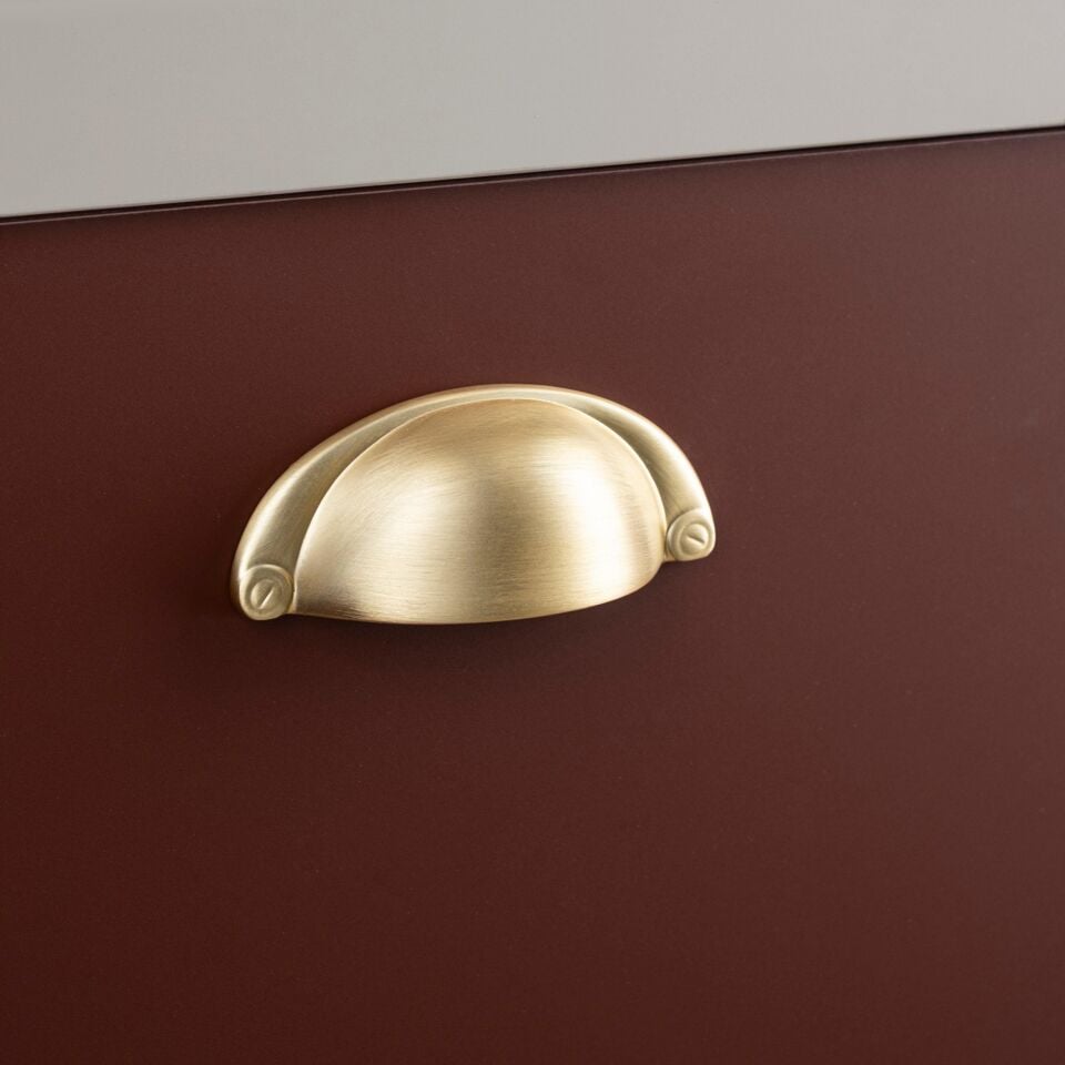 System 4525 Mat Altın Renk Tas Kulp 32 mm (SY4525 0032 BB)