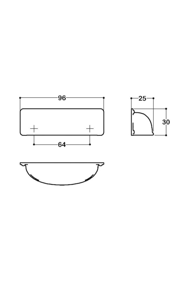 System 4533 Siyah Renk Tas Kulp 64 mm (SY4533 0064 AL6)