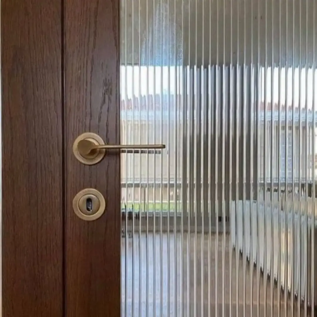 Linea Rozetli Kapı Kolu Sarı Oksit WC