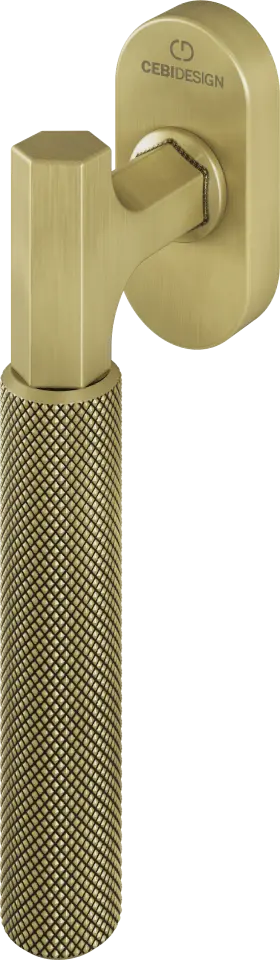 Çebi A5182 Mood-K Seri Pencere Kolu MP30 (Fırçalanmış Antik Pirinç)