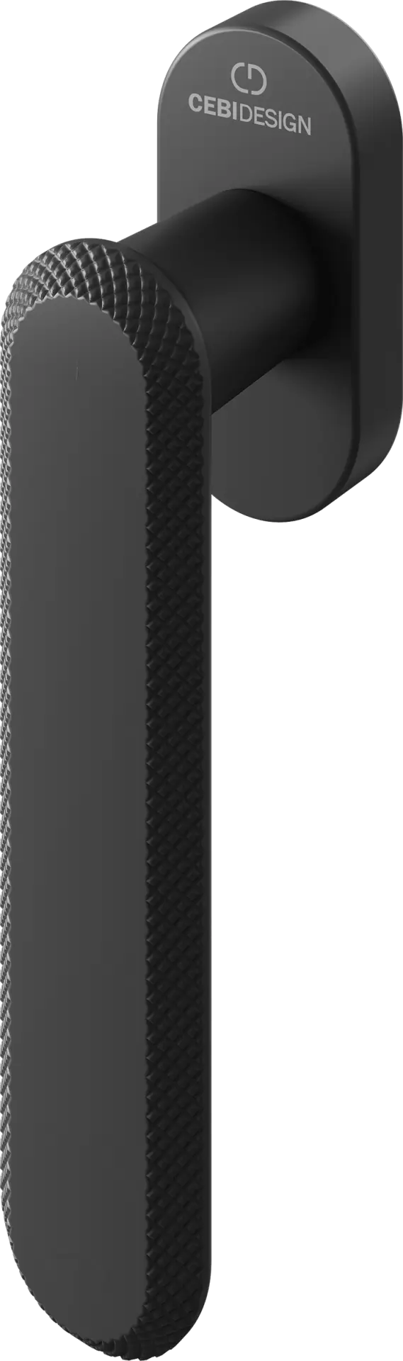 Çebi A5102 Nola Seri Pencere Kolu PC24 (Mat Siyah)