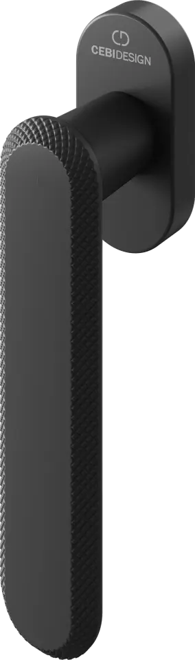 Çebi A5102 Nola Seri Pencere Kolu PC24 (Mat Siyah)