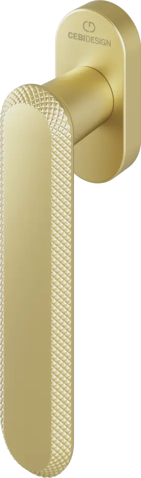 Çebi A5102 Nola Seri Pencere Kolu PC35 (Mat Pirinç)