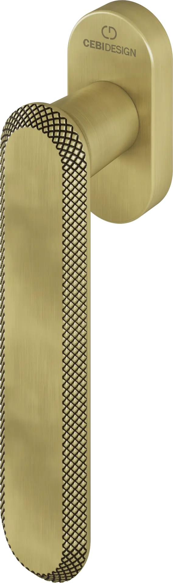 Çebi A5102 Nola Seri Pencere Kolu MP30 (Fırçalanmış Antik Pirinç)