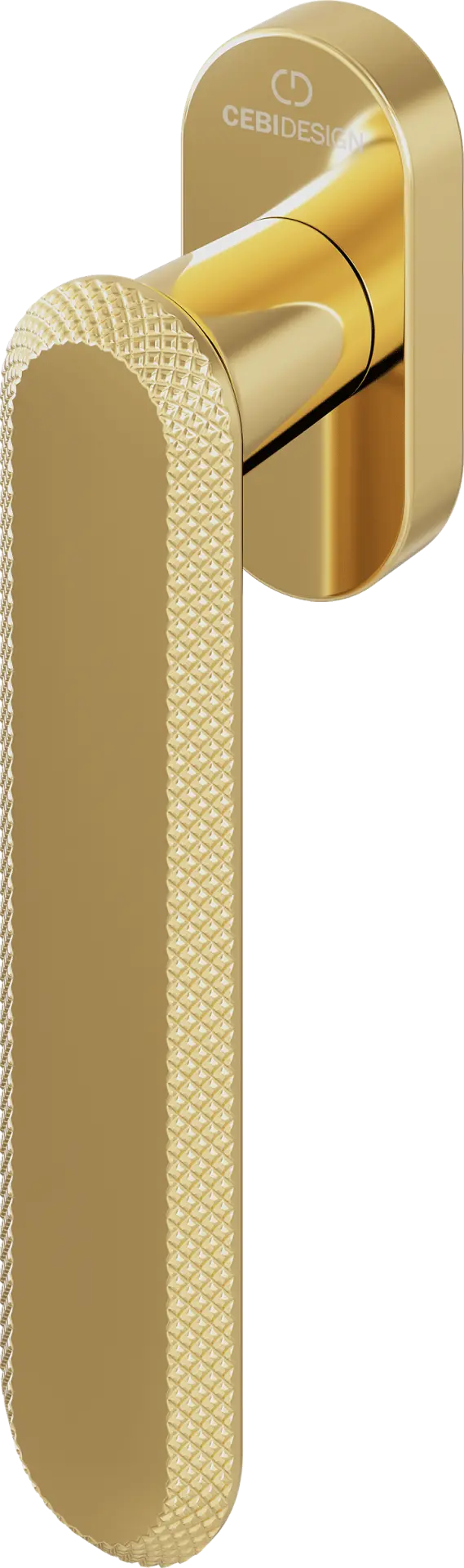 Çebi A5102 Nola Seri Pencere Kolu MP11 (Parlak Altın)