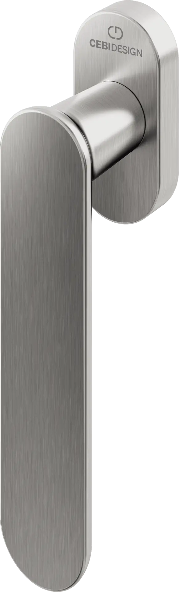 Çebi A5719 Ova Seri Pencere Kolu MP08 ( Parlak Fırçalanmış Inox)
