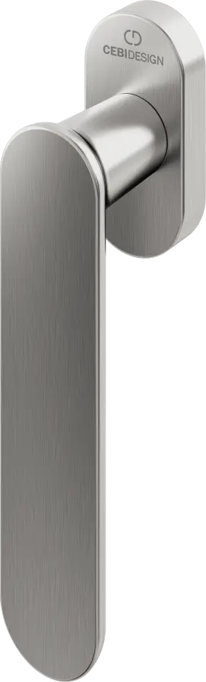 Çebi A5719 Ova Seri Pencere Kolu MP08 ( Parlak Fırçalanmış Inox)