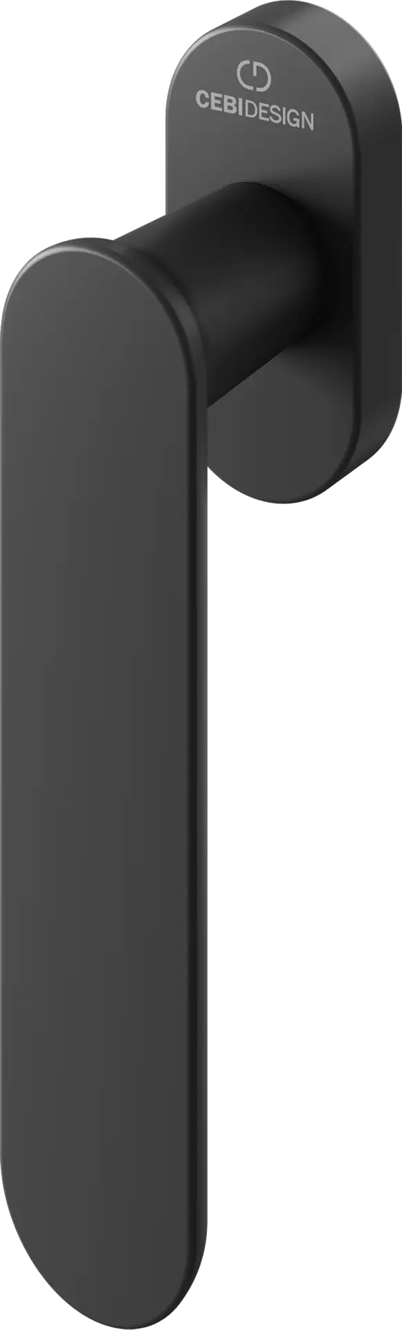 Çebi A5719 Ova Seri Pencere Kolu PC24 (Mat Siyah)