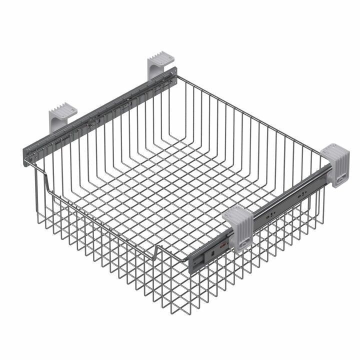 Teleskopik Raylı Çok Amaçlı Sepet (Orta Boy) 550 mm