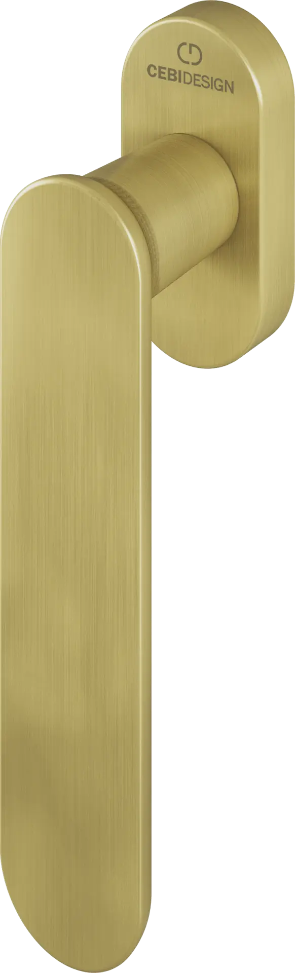 Çebi A5719 Ova Seri Pencere Kolu MP30 (Fırçalanmış Antik Pirinç)