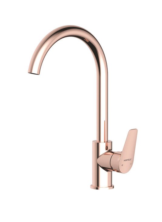 Eviye Bataryası, HÄFELE VOG, Spiralsiz, Tek Kumanda Kollu Parlak Rose