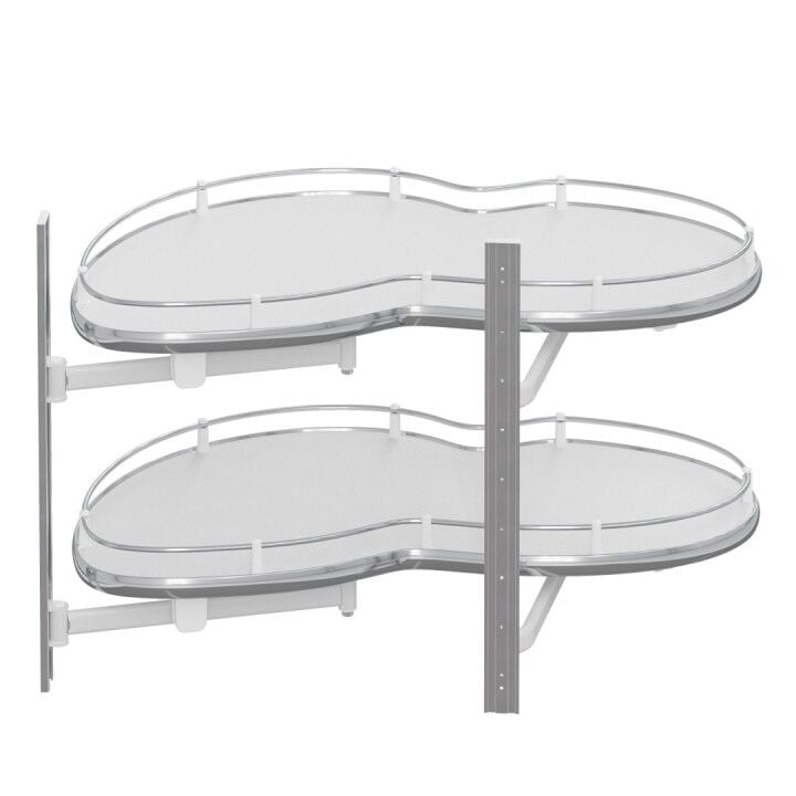 Kaymaz Yüzeyli Döner Tablalı Körköşe Mekanizması Sol