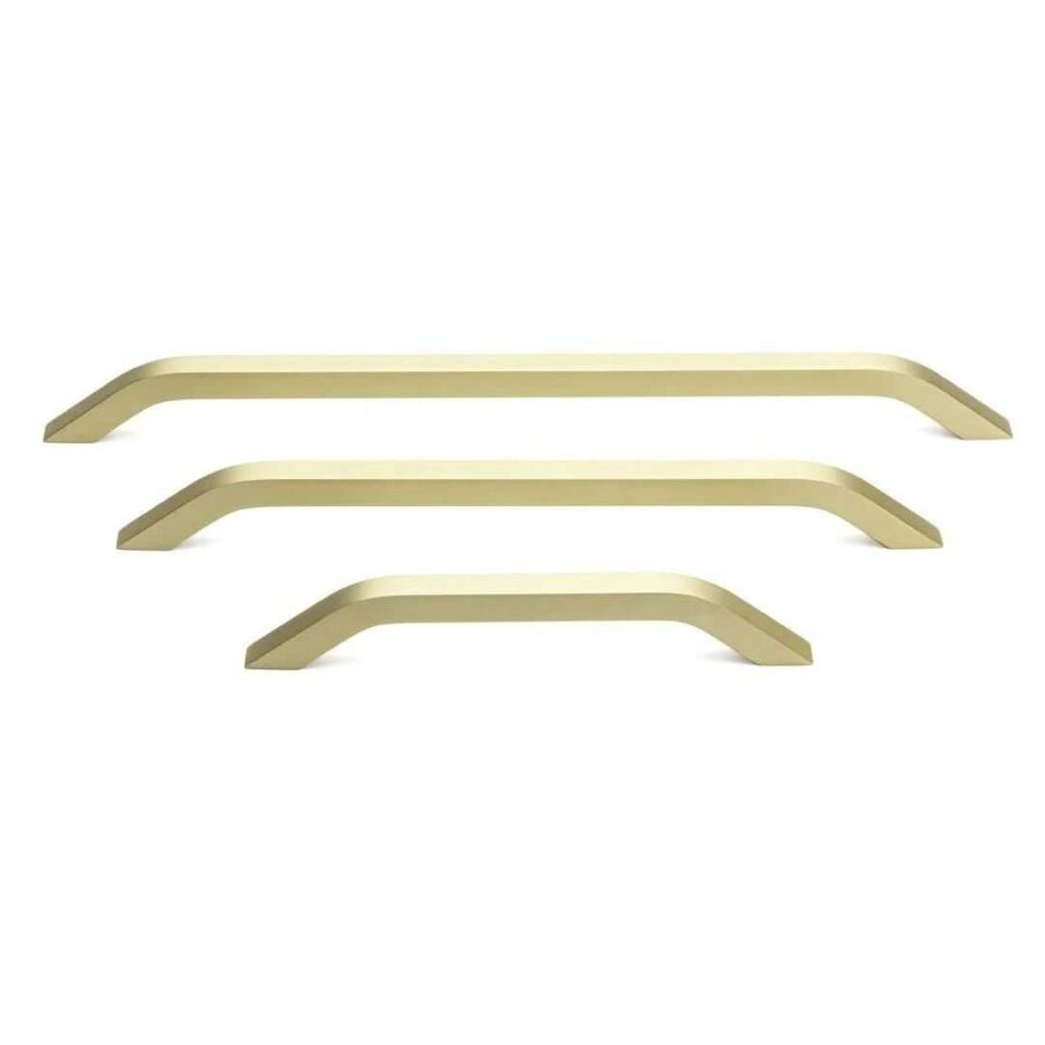 System 7501 Mat Altın Renk Modern Kulp 256 mm (SY7501 0256 BB)