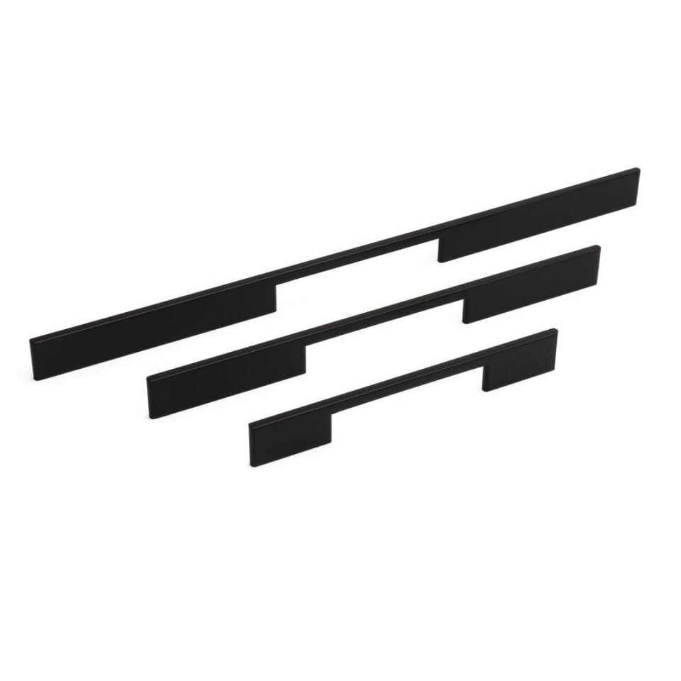 System 8570 Siyah Renk Modern Kulp (SY8570 AL6) 160 mm (SY8570 0160 AL6)