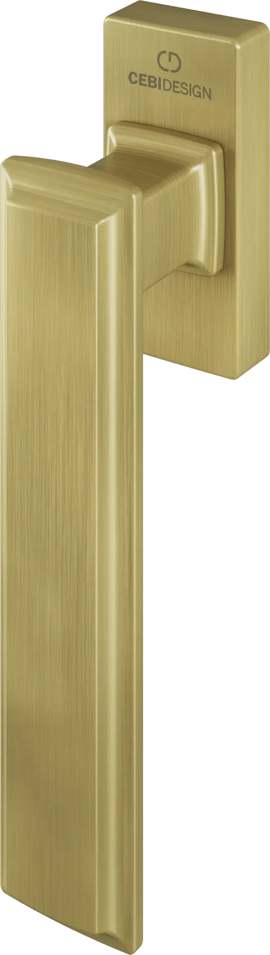 Çebi A5104 Rome Seri Pencere Kolu MP30 (Fırçalanmış Antik Pirinç)