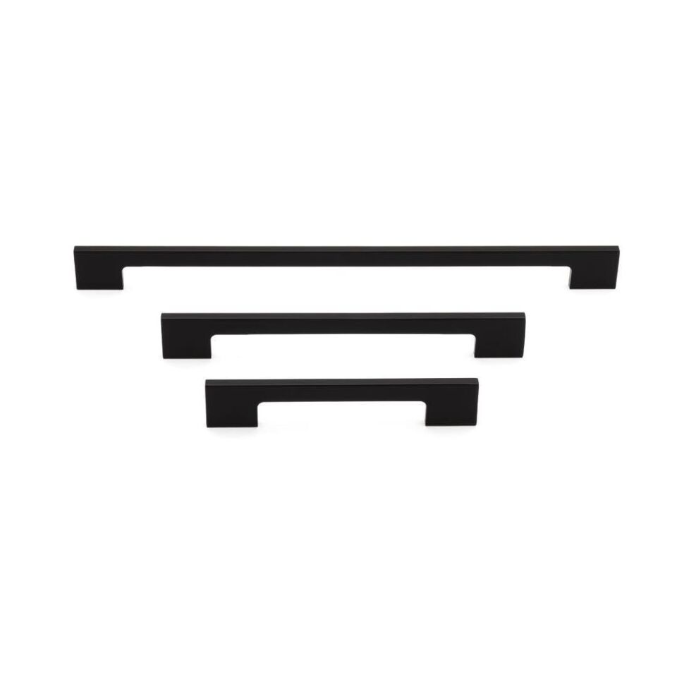 System 8574 Siyah Renk Modern Kulp (SY8574 AL6) 320 mm (SY8574 0320 AL6)