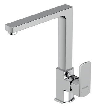 Eviye Bataryası, HÄFELE SOLAR, Spiralsiz, Tek Kumanda Kollu Parlak Krom