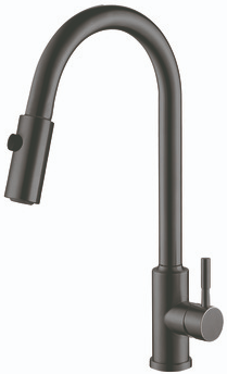 Eviye Bataryası, HÄFELE PABLO PULL, Spiralli, Çift Fonksiyonlu El Duşu, Tek Kumanda Kollu Mat Siyah