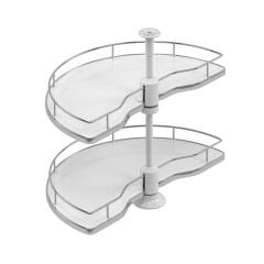 1/2 Borulu Döner Ahşap Tablalı Sepet Takımı