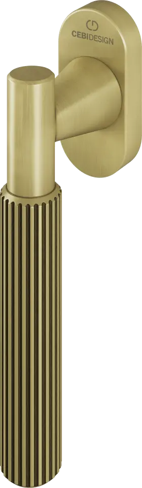 Çebi A5183 Soho-L Seri Pencere Kolu MP30 (Fırçalanmış Antik Pirinç)
