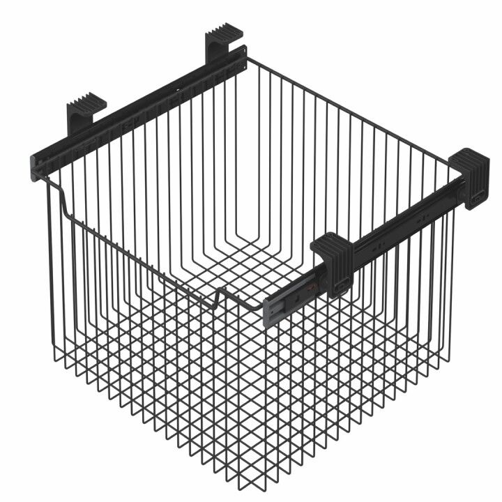 Teleskopik Raylı Çok Amaçlı Sepet (Büyük Boy) 400 mm