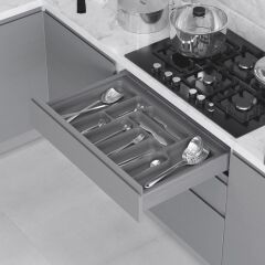 Plastik Kaşıklık Grey - S-2293-