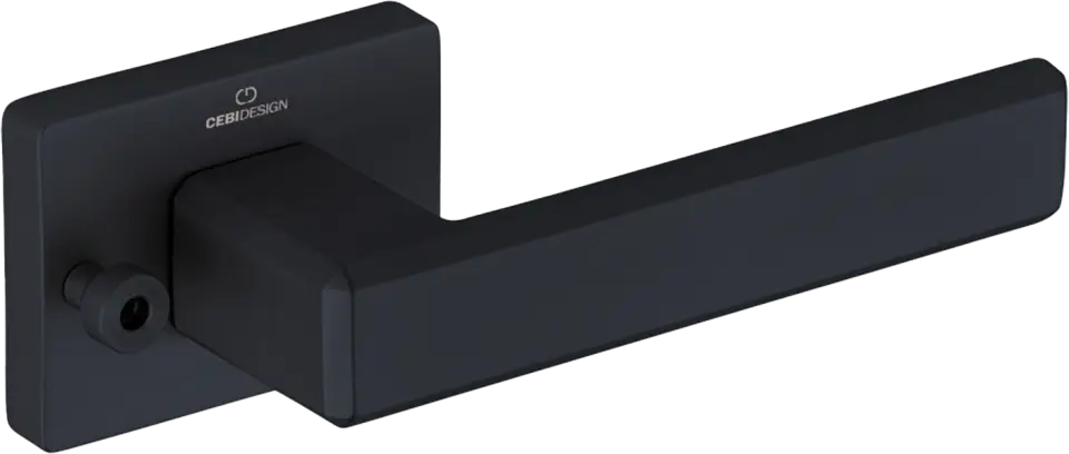 Çebi A5106 Carli Seri Pimli Kapı Kolu PC24 (Mat Siyah)